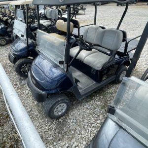 INSTOCK 5/11/26 2020 DARK BLUE VERY GOOD CONDITION E-Z-GO RXV LITHIUM 4 PASS W/ BATTERY WARRANTY TILL SUMMER 2028