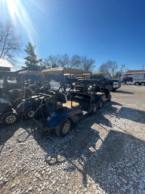 INSTOCK MARCH 2026 GROUP OF 9 DK BLUE EZGO 2021 TXT48V LEAD ACID BATTERIES 2 SEATER WITH DECENT USED BATTERIES $2700 OR $3995 WITH NEW BATTERIES & REAR SEAT OR CARGOBED - Image 2