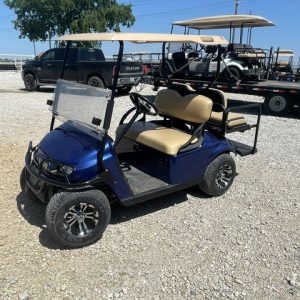 ELECTRIC BLUE 2022 E-Z-GO TXT 48V NEW US BATTERIES NEW BODY , LIGHTS BRUSH GUARD W/ NEW LARGER TIRES & WHEELS W/ WARRANTY !!!
