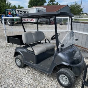 INSTOCK 5/11/26 2020 CHARCOAL GRAY EZGO RXV ELITE CARGO CART W/ ORIGINAL SAMSUNG LITHIUM BATTERY WARRANTY TILL SUMMER 2028