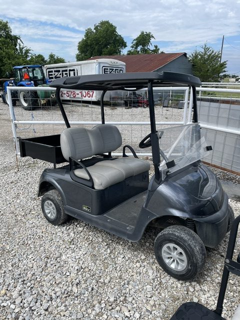 INSTOCK 5/11/26 2020 CHARCOAL GRAY EZGO RXV ELITE CARGO CART W/ ORIGINAL SAMSUNG LITHIUM BATTERY WARRANTY TILL SUMMER 2028