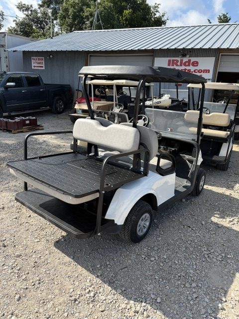 INSTOCK AUG. 11 2026 2023 E-Z-GO NEW PEARL WHITE EZGO BODY RXV ELITE 4 PASS. FACTORY LITHIUM BATTERY WARRANTY TILL MID 2031 ALL NEW BODY,SEATS, LIGHTS ECT. - Image 3