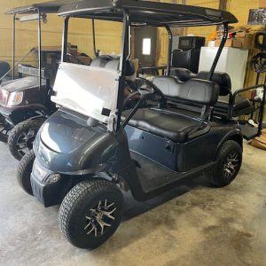 INSTOCK 5/4/2026 2020 E-Z-GO STEEL BLUE RXV ELITE 4 PASS. FACTORY LITHIUM BATTERY WARRANTY TILL MID 2028 ALL NEW BODY,SEATS, LIGHTS ECT.