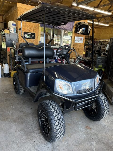 INSTOCK 7/10/2026 2021 EZGO TXT48V STEEL BLUE S4 W/ NEW BATTERIES ,BODY, TIRES / MAG WHEELS ,REAR SEAT & LIGHTS ECT..
